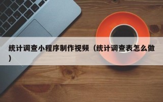 恩施统计调查小程序制作视频（统计调查表怎么做）
